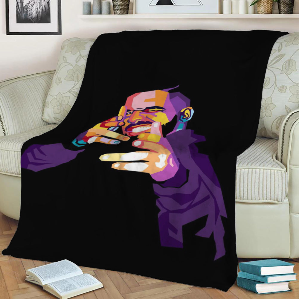 Drake WPAP Fleece Throw Blanket