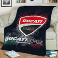 Ducati Fleece Throw Blanket