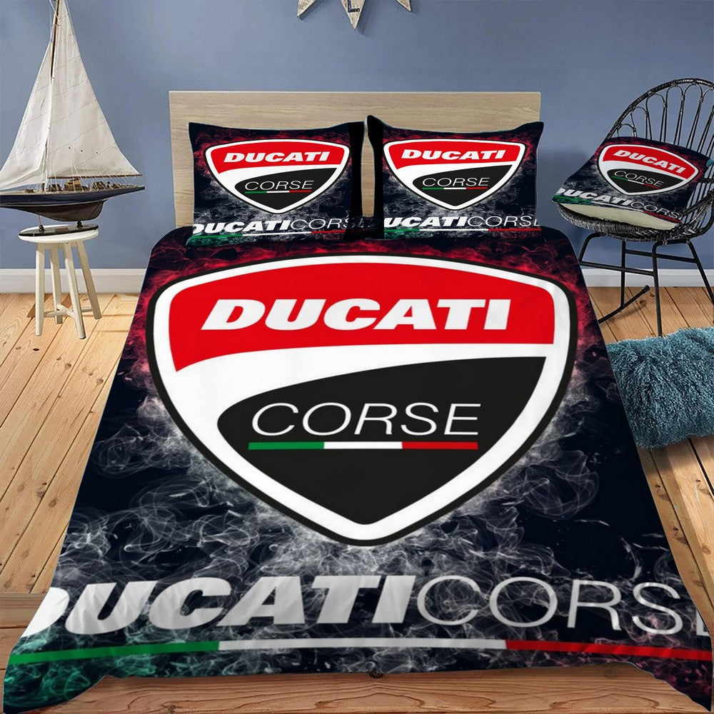 Ducati Bedding Set (Duvet Cover & Pillow Shams)