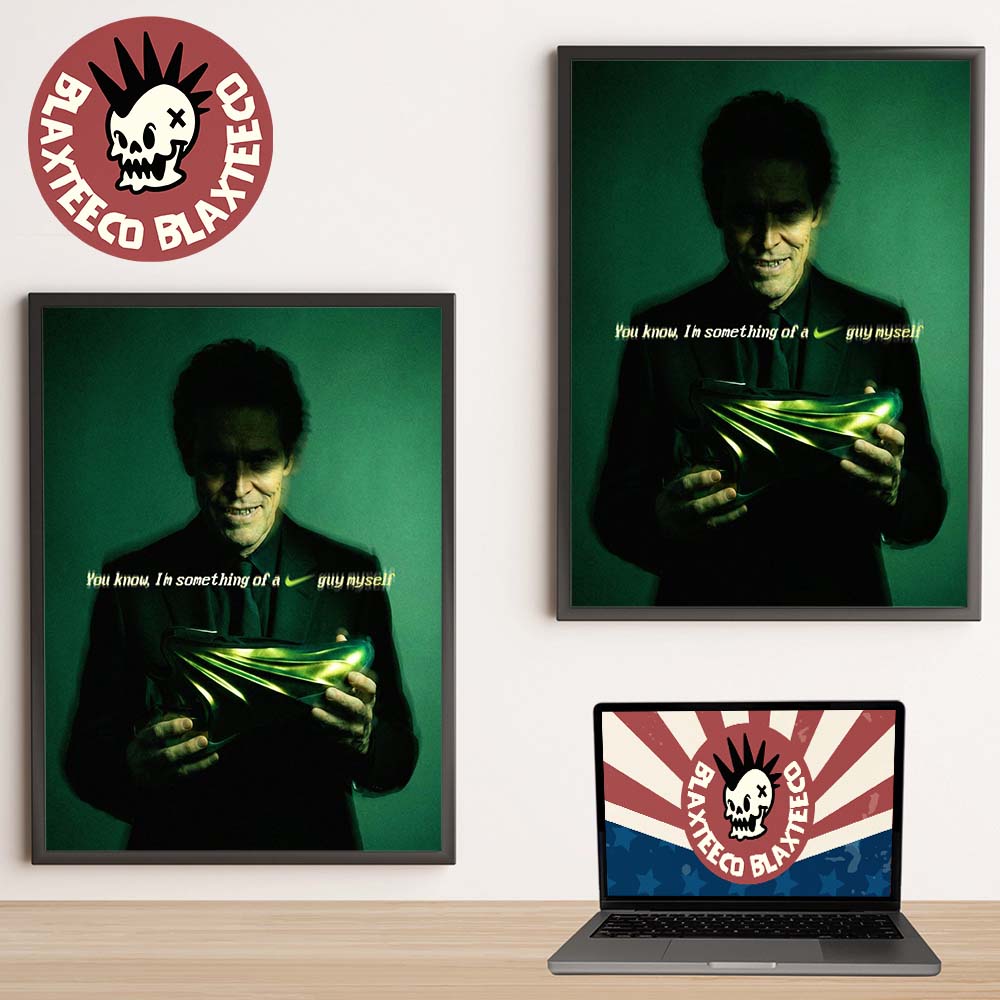 Ducks Of A Feather X Nike GT Future Green Goblin Photo I’m Something Of A Nike Guy Myself Home Decor Poster Canvas