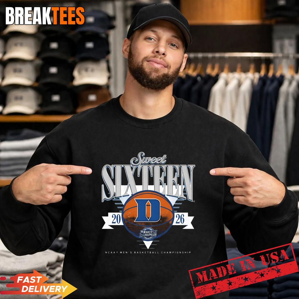 Duke Blue Devils MBB 2026 Sweet Sixteen Shirt