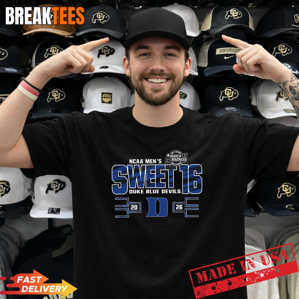 Duke Blue Devils Sweet 16 2026 Men’s March Madness T-Shirt