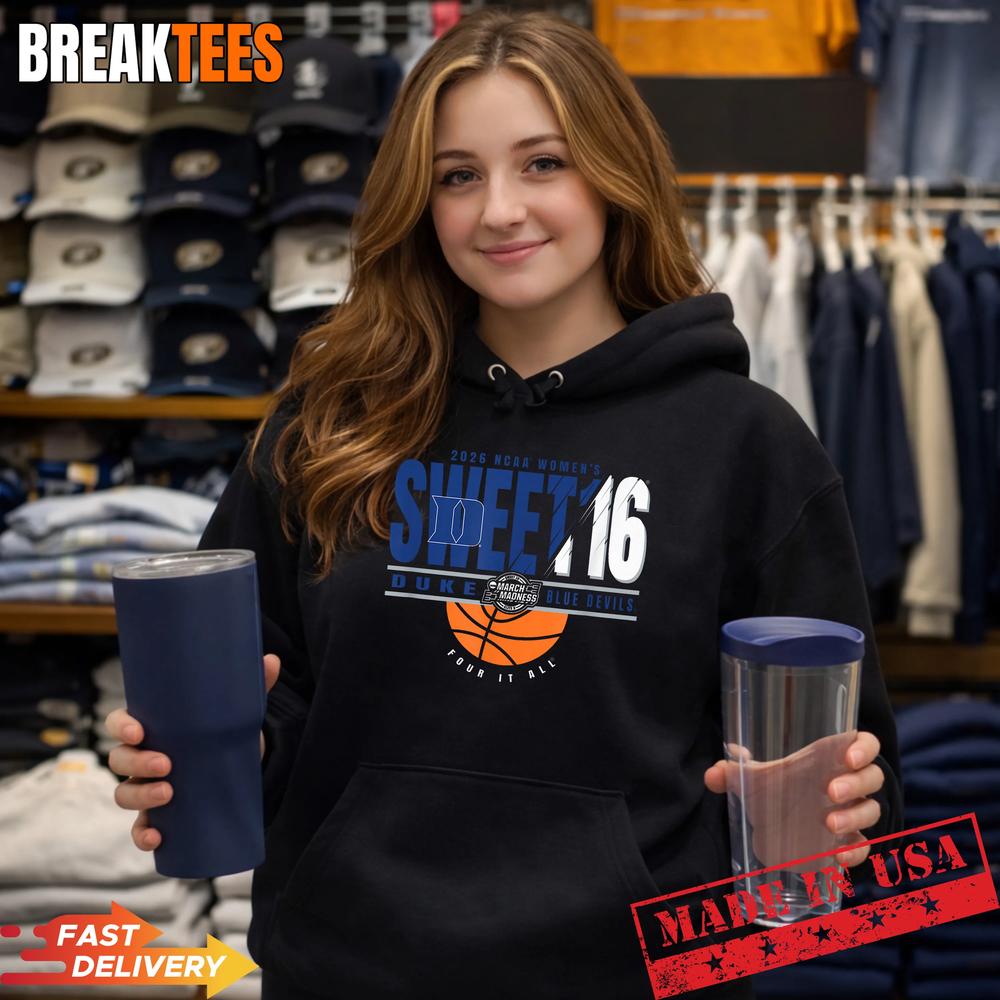 Duke Blue Devils Sweet 16 2026 Women’s March Madness T-Shirt