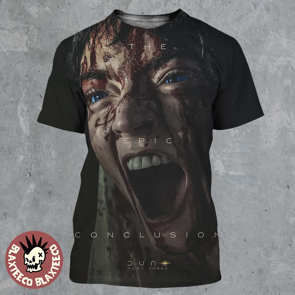 Dune 3 Anya Taylor-Joy is Alia Atreides Character Poster The Epic Conclusion All Over Print Shirt