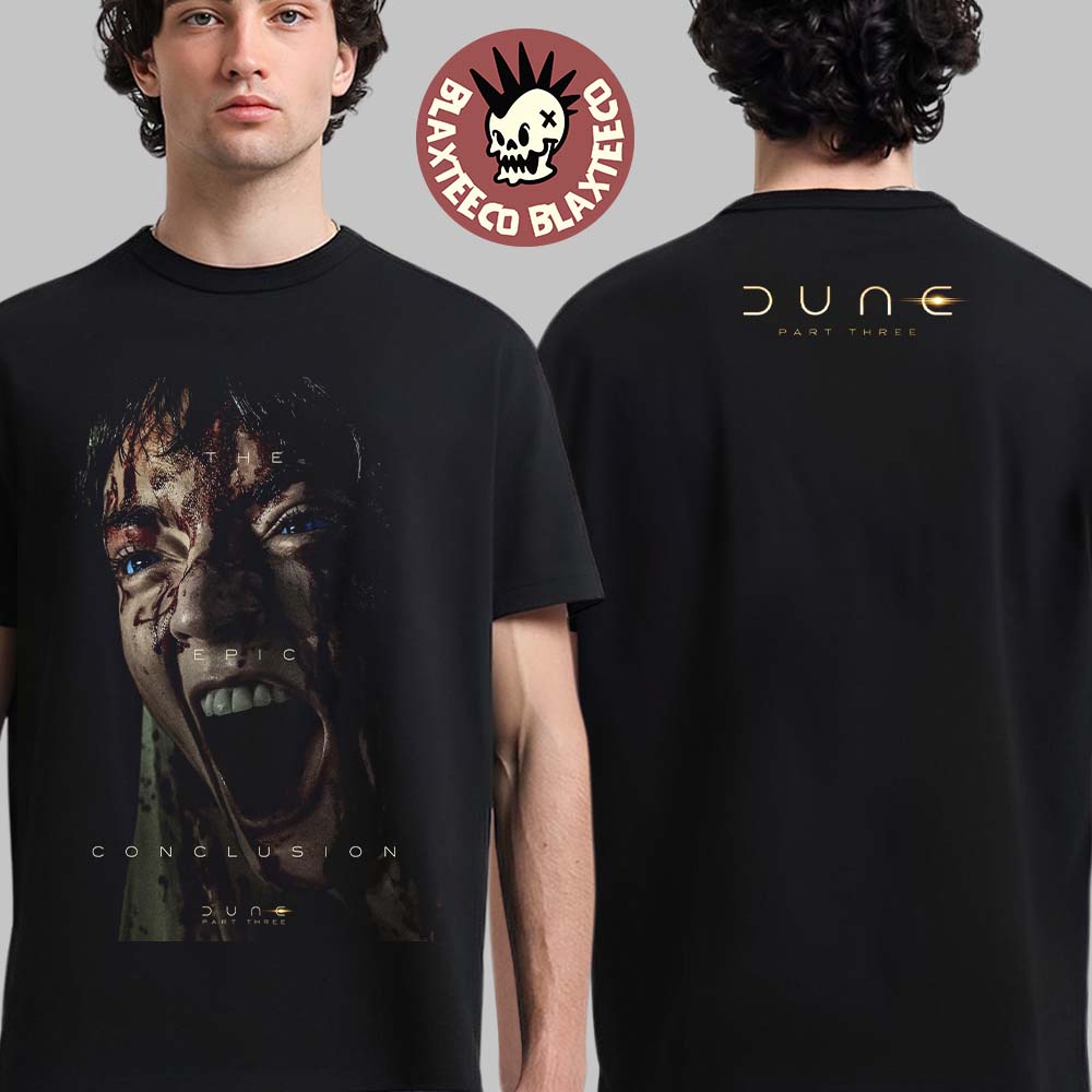 Dune 3 Anya Taylor-Joy is Alia Atreides Character Poster The Epic Conclusion T-Shirt