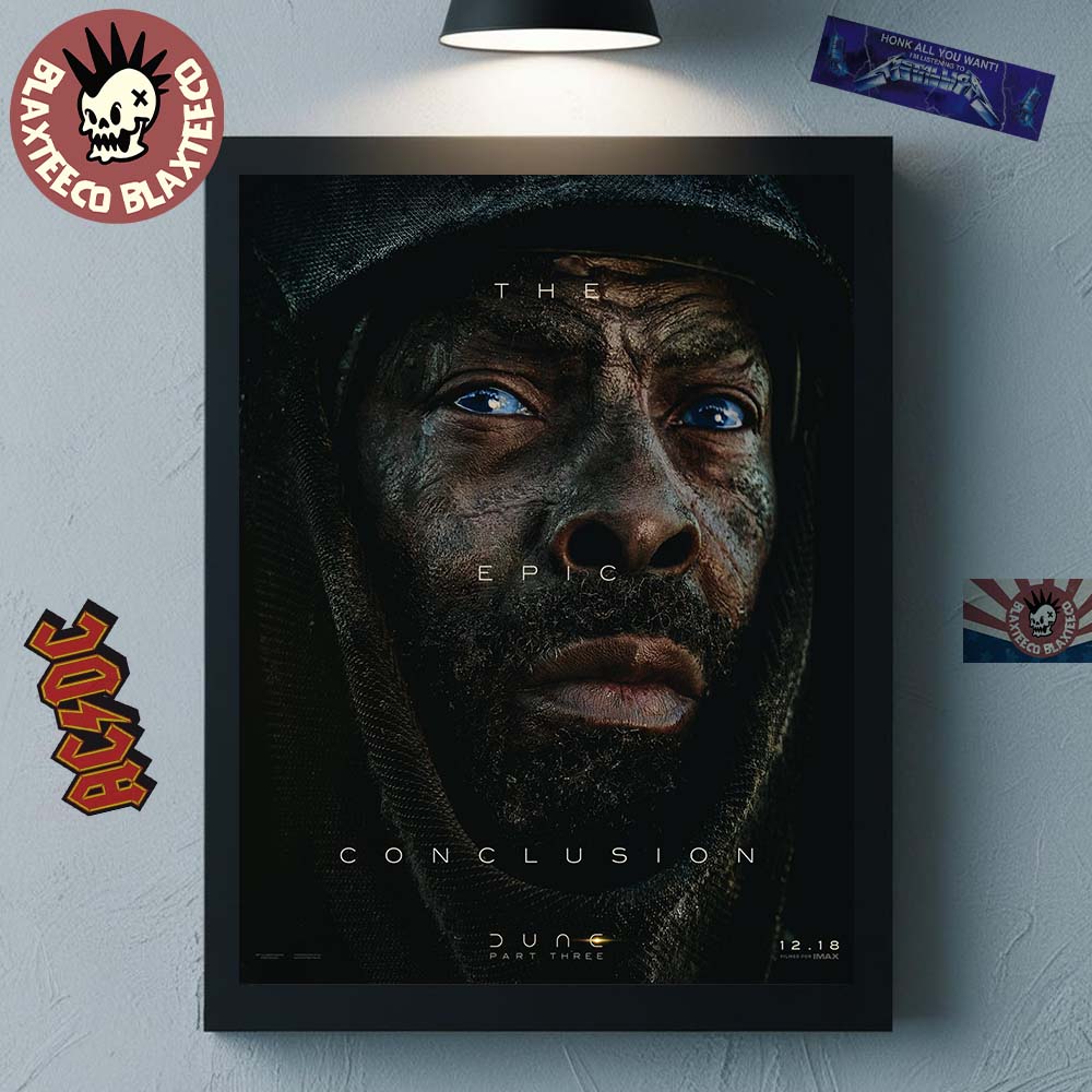 Dune 3 Isaach De Bankolé Is Farok Character Poster The Epic Conclusion Home Decor Poster Canvas