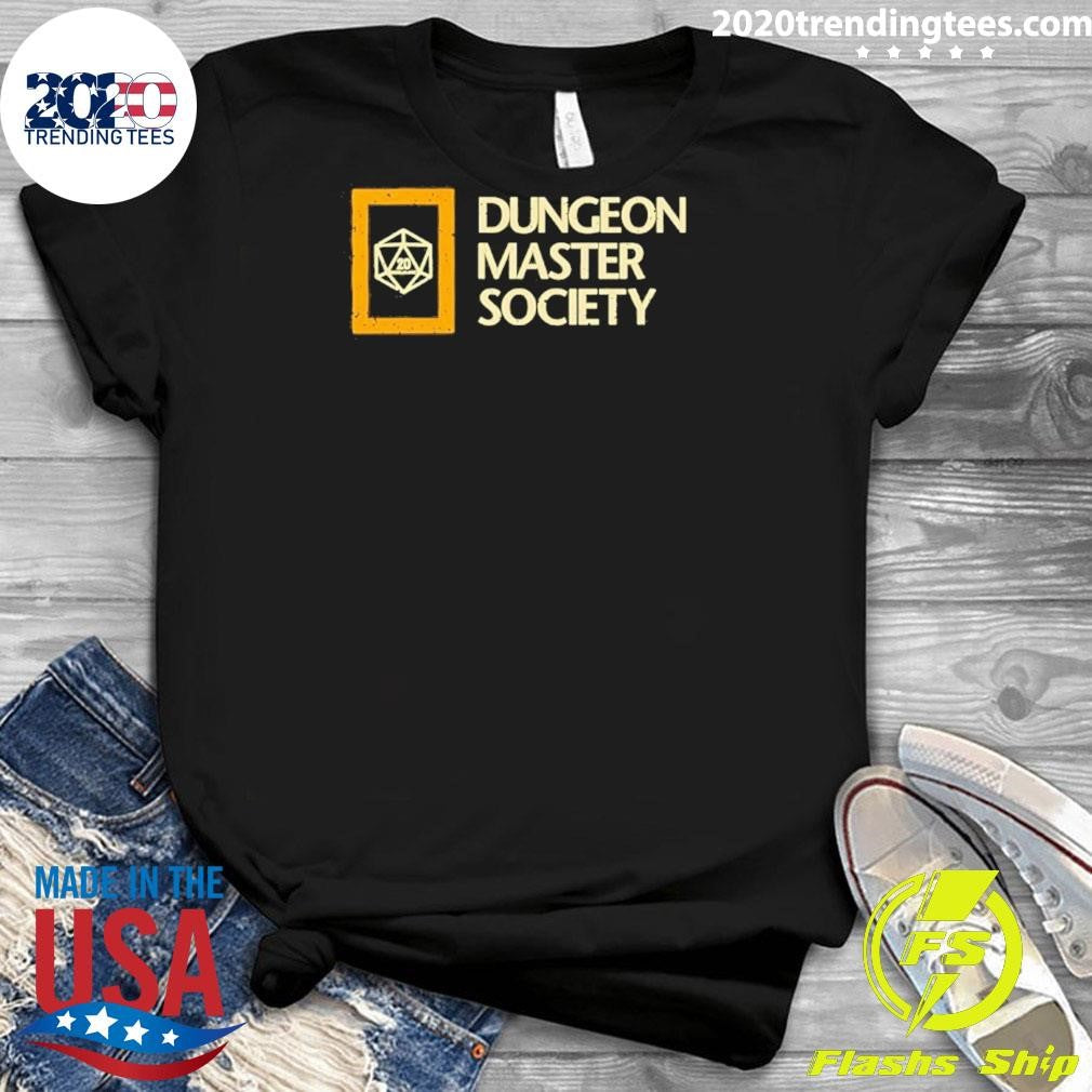 Dungeon Master Society Dungeons And Dragons D20 Shirt