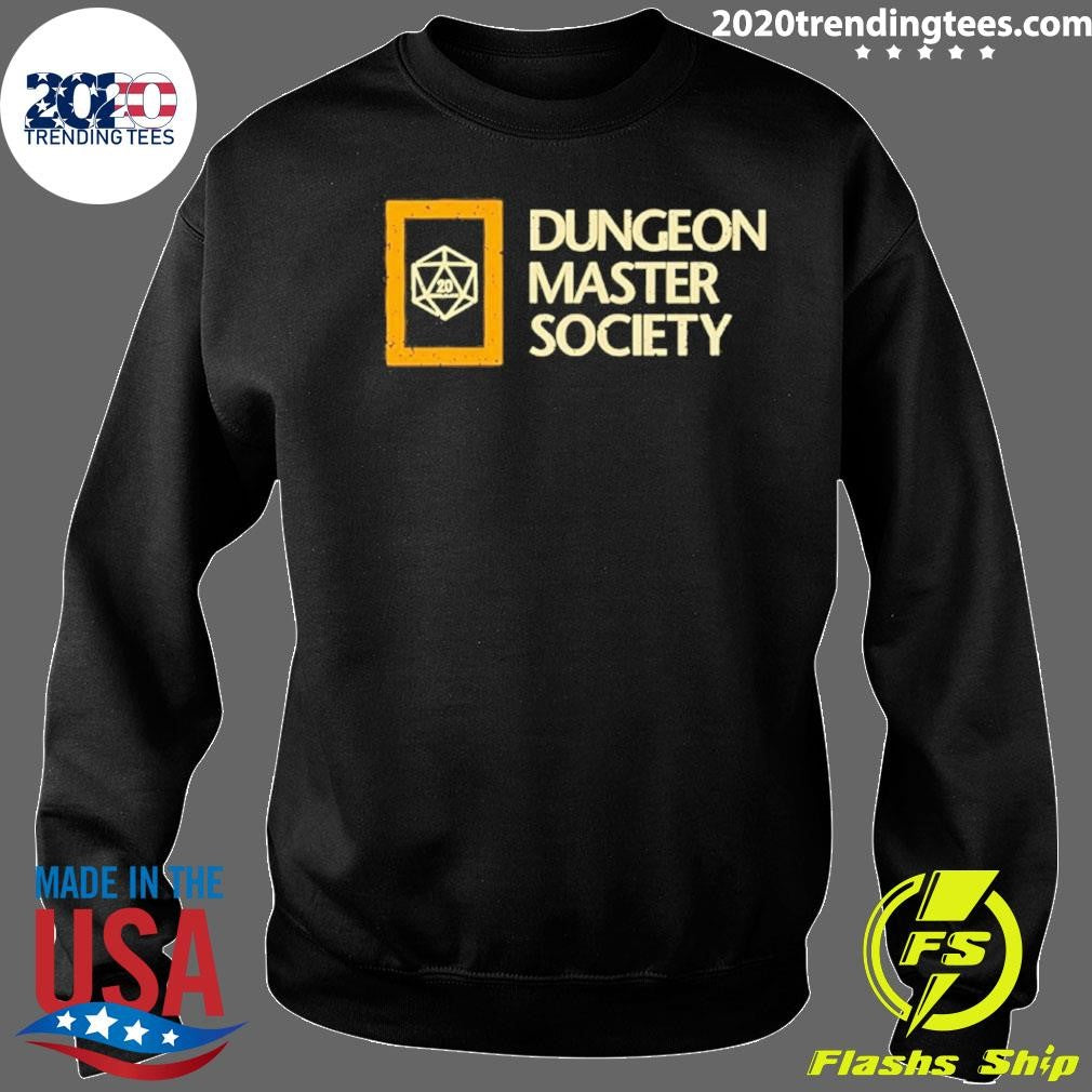 Dungeon Master Society Dungeons And Dragons D20 Shirt