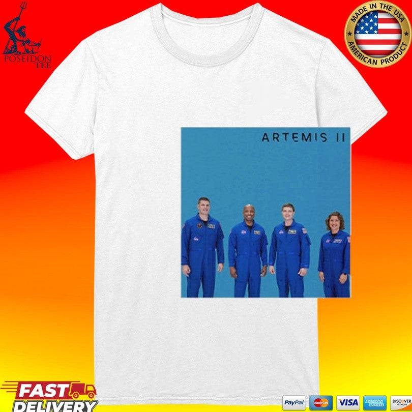 Artemis Ii Astronaut Nasa Mission T-shirt