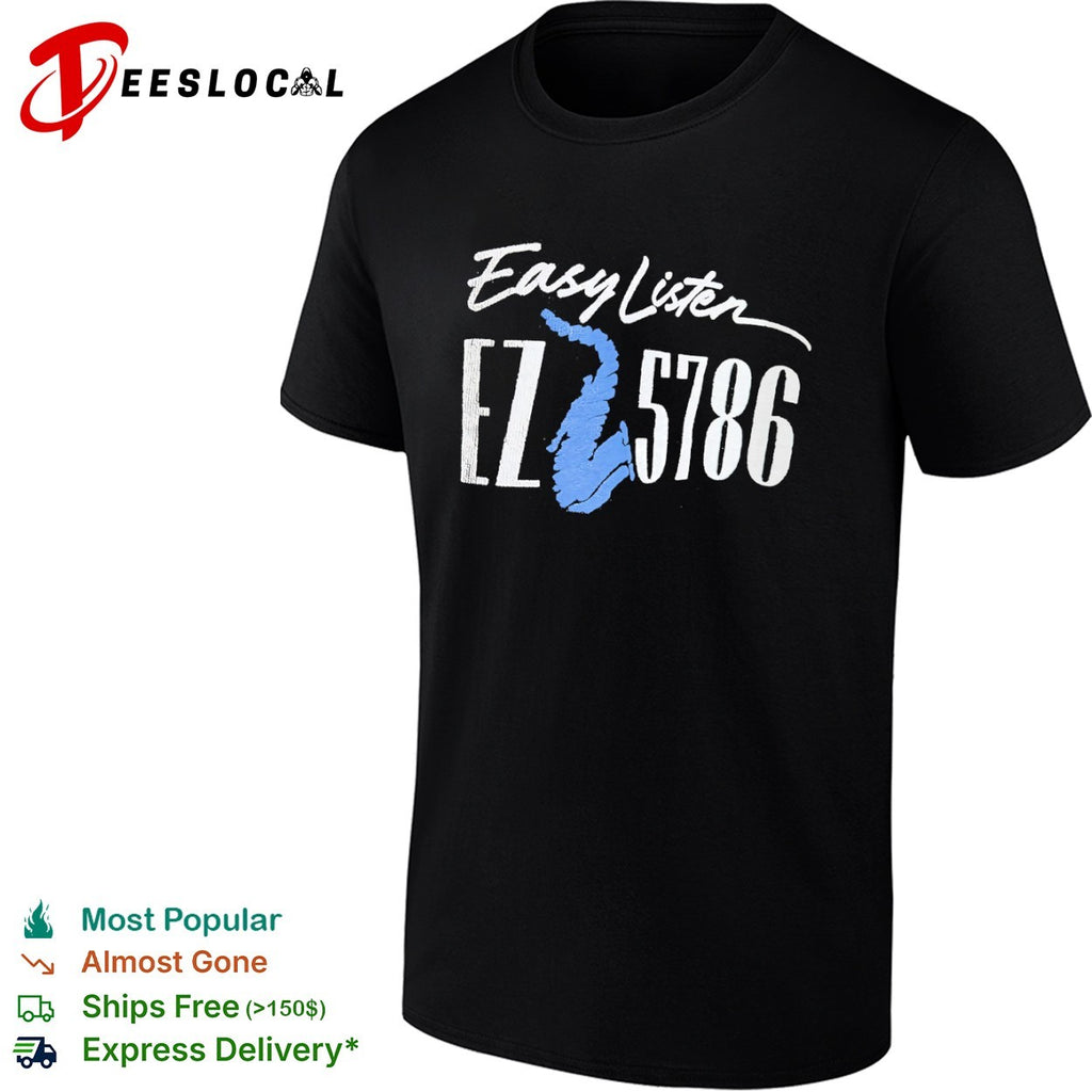 Easy Listen saxophone EZ 5786 shirt