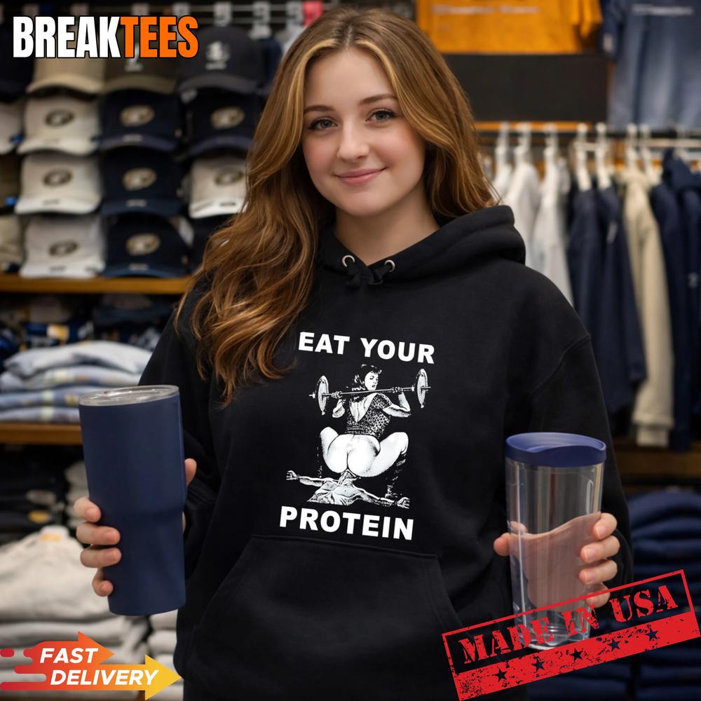 Eat You Protein For Gym-Goers Vintage T-Shirt