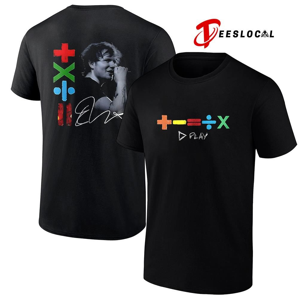 Ed Sheeran Australia and New Zealand Loop tour play signature graphic shirt