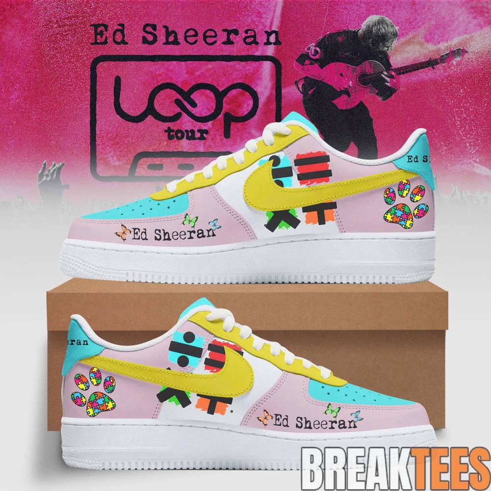 Ed Sheeran Loop Tour 2026 Special Air Force 1 Sneaker
