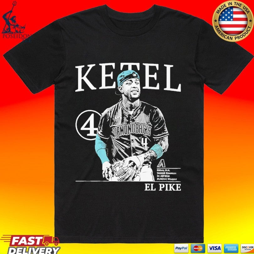 D-backs Ketel Marte El Pike T-shirt