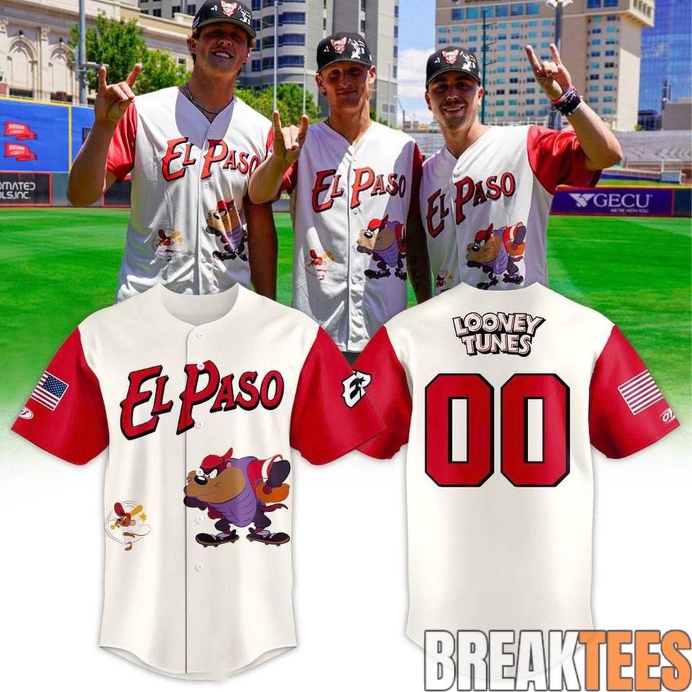 El Paso Chihuahuas x Looney Tunes Custom Jersey