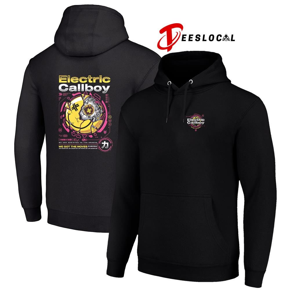 Electric Callboy we got the moves tech smile shirt