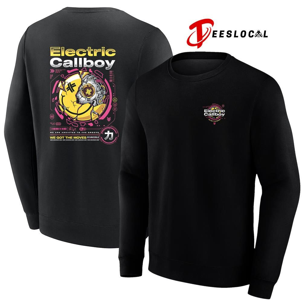 Electric Callboy we got the moves tech smile shirt