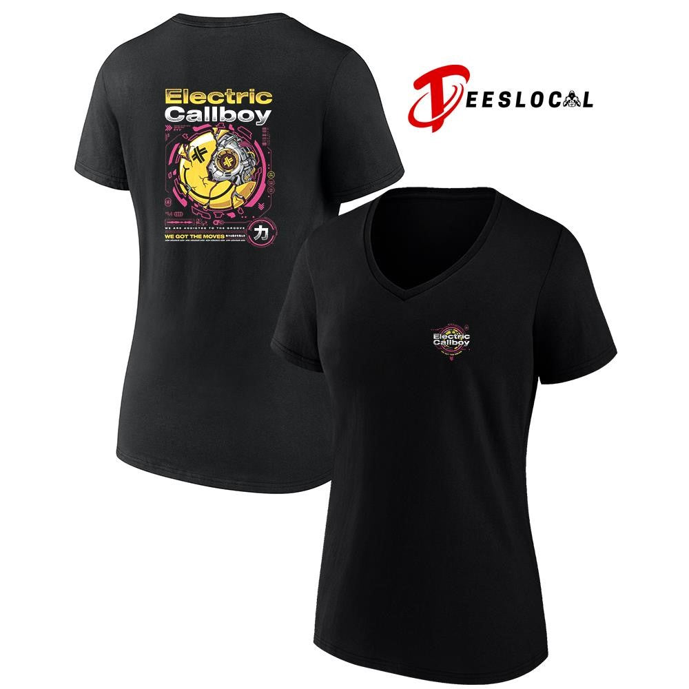 Electric Callboy we got the moves tech smile shirt