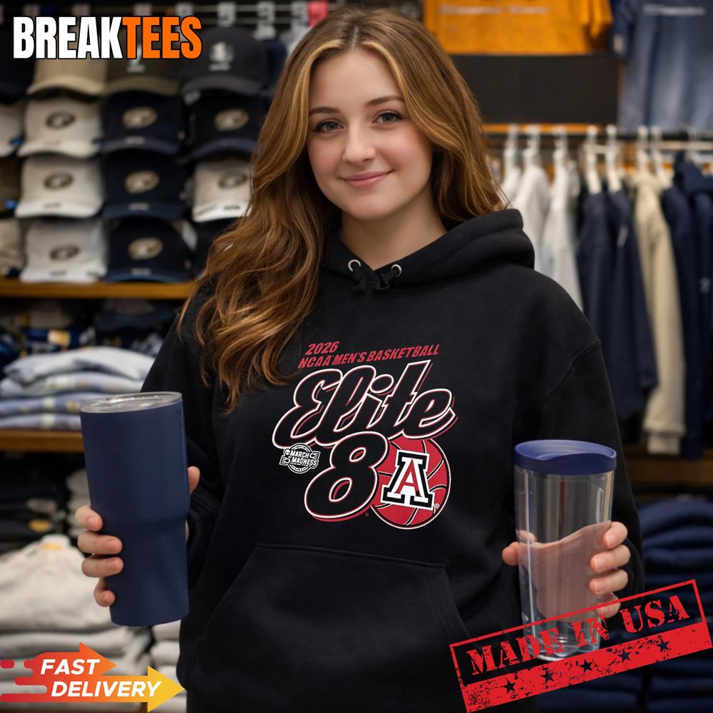 Elite 8 Arizona Wildcats NCAA Men’s Basketball 2026 March Madness Shirt