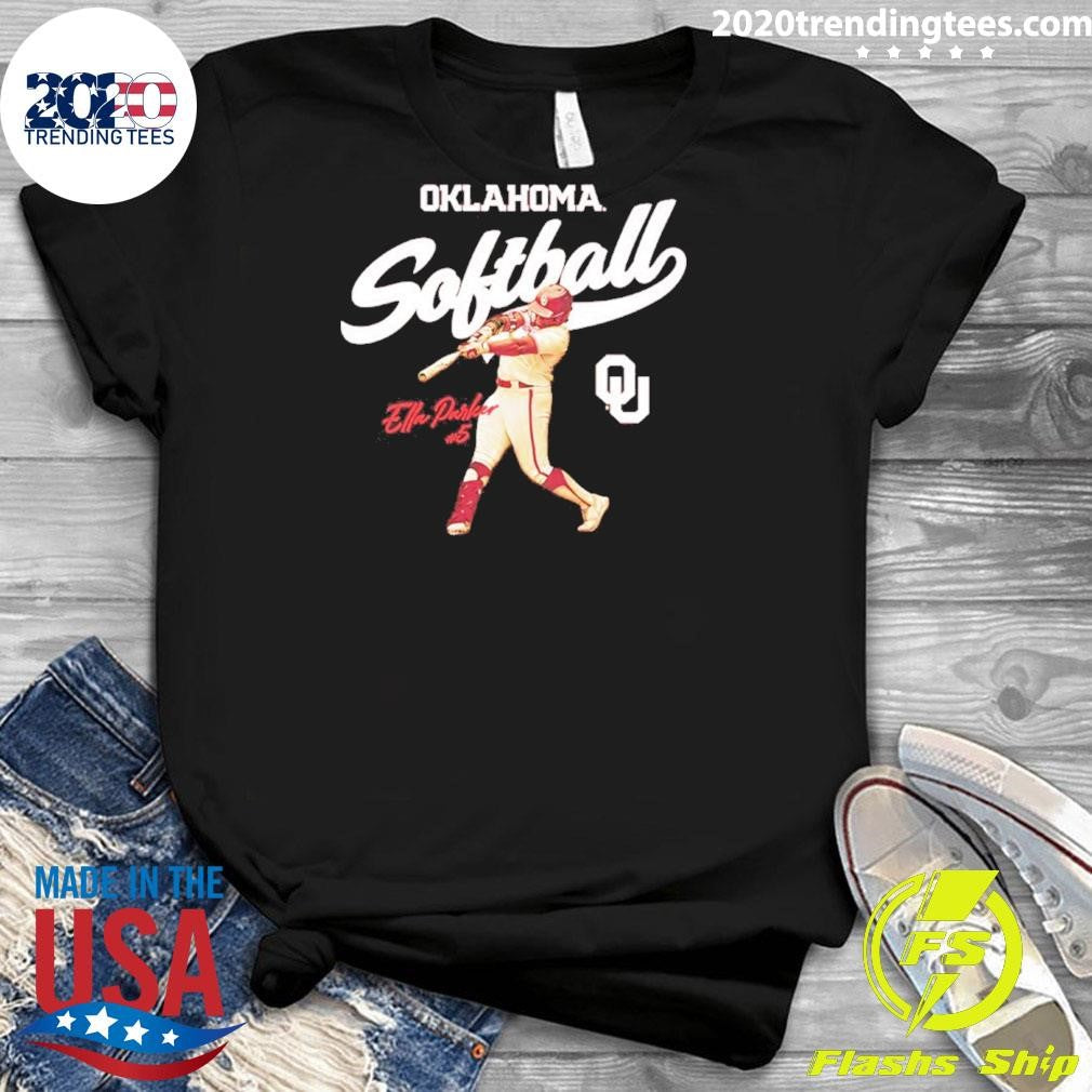 Ella Parker 5 Oklahoma Sooners Softball Player Graphic Shirt