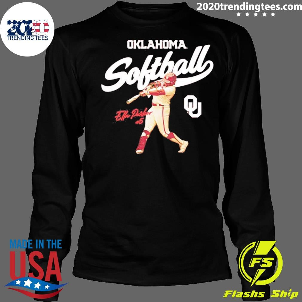 Ella Parker 5 Oklahoma Sooners Softball Player Graphic Shirt