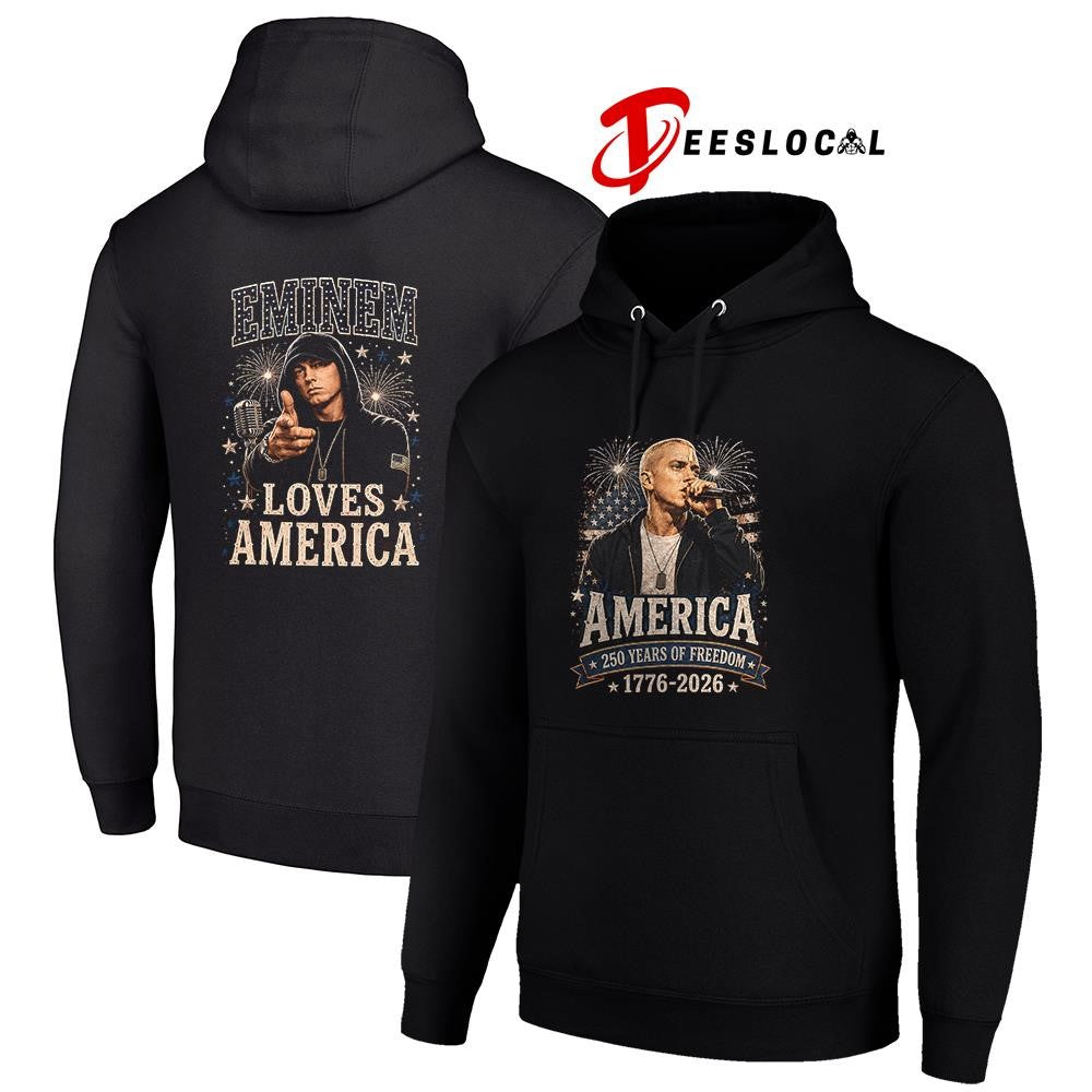 Eminem America 250 years of freedom loves America shirt