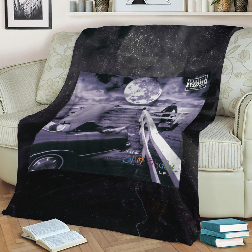 Eminem The Slim Shady Fleece Throw Blanket