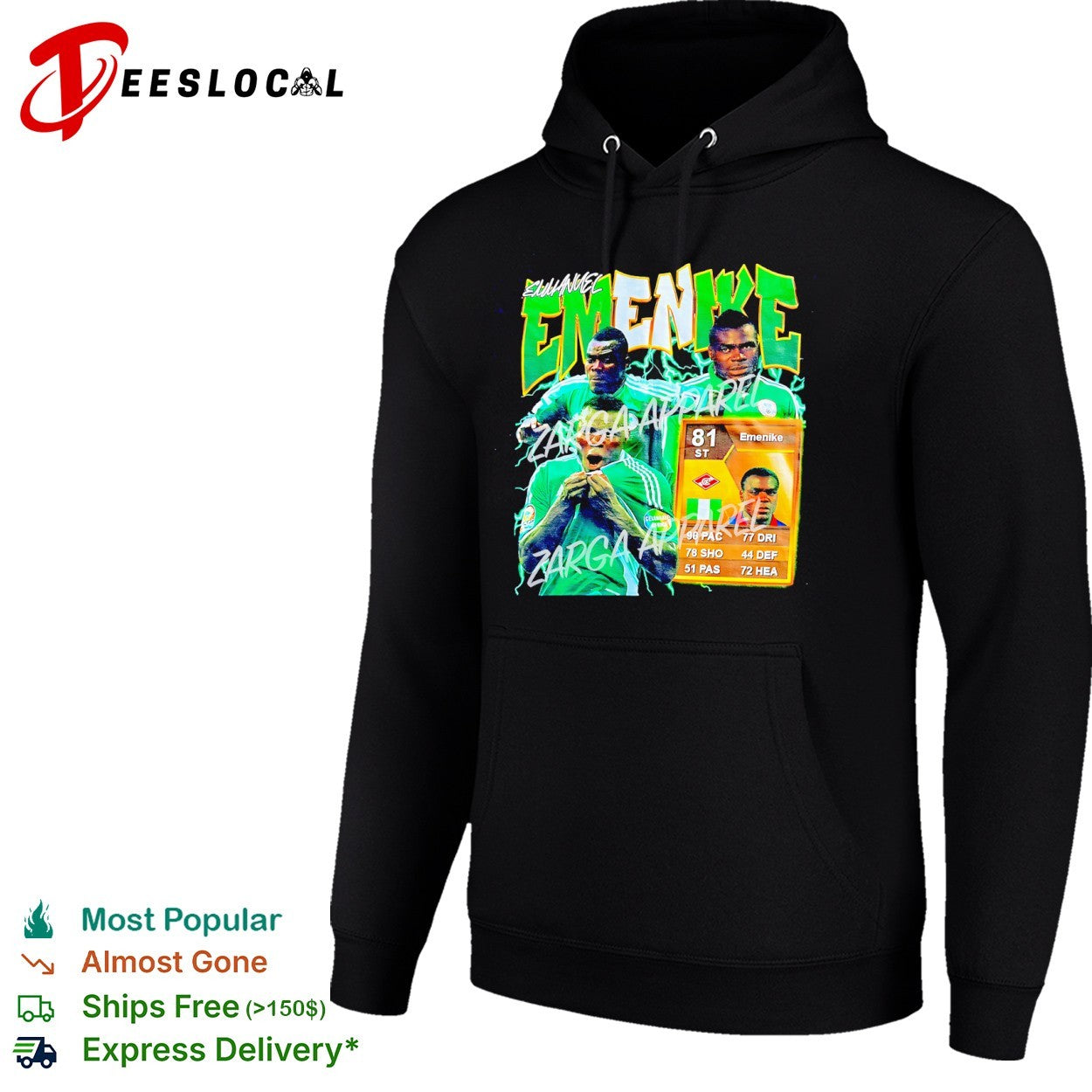 Emmanuel Emenike Nigeria Super Eagles FIFA Soccer Shirt