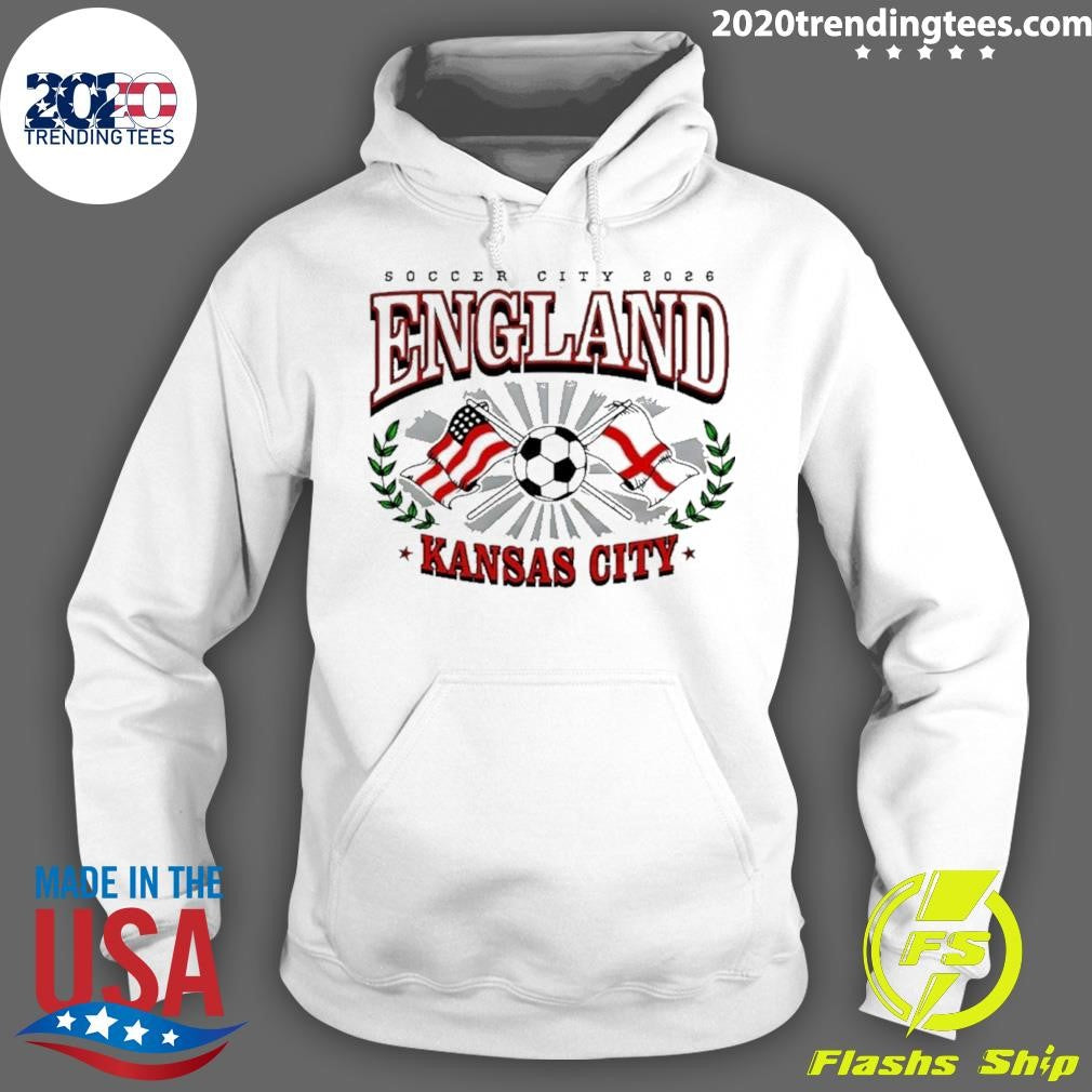 England Soccer City 2026 Kansas City Shirt