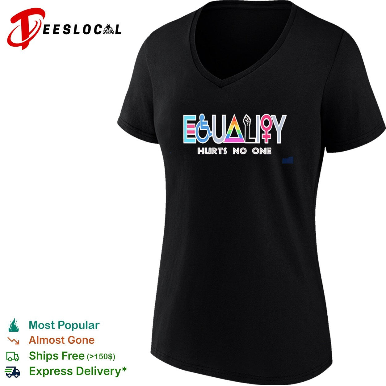 Equality Hurts No One Equality Diversity Inclusion LGBTQ shirt