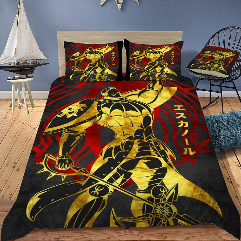 Escanor Seven Deadly Sins Bedding Set (Duvet Cover & Pillow Shams)