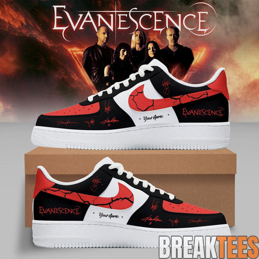 Evanescence 2026 World Tour Sanctuary Customize Air Force 1 Shoes