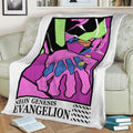 Evangelion Robot Fleece Throw Blanket