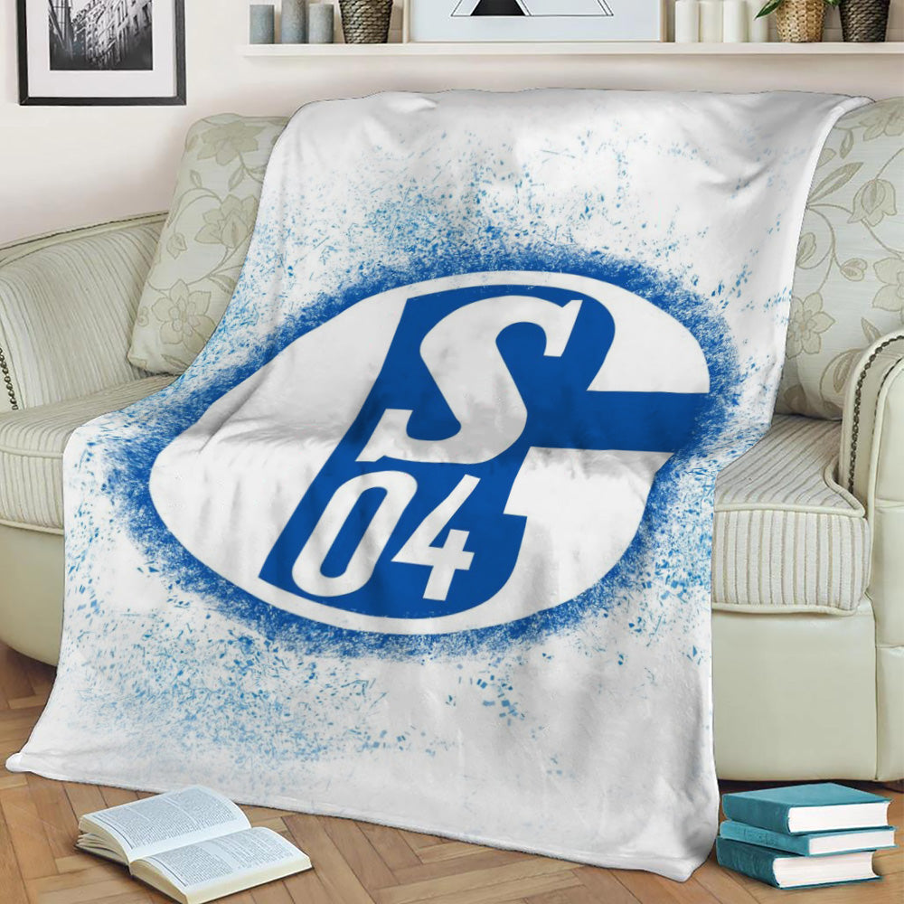 FC Schalke 04 Fleece Throw Blanket