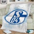 FC Schalke 04 Fleece Throw Blanket