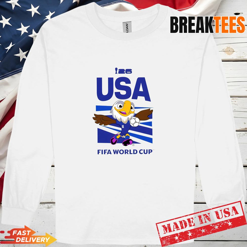 FIFA World CUP26 USA Mascot Ball T-Shirt – Feel the Excitement!