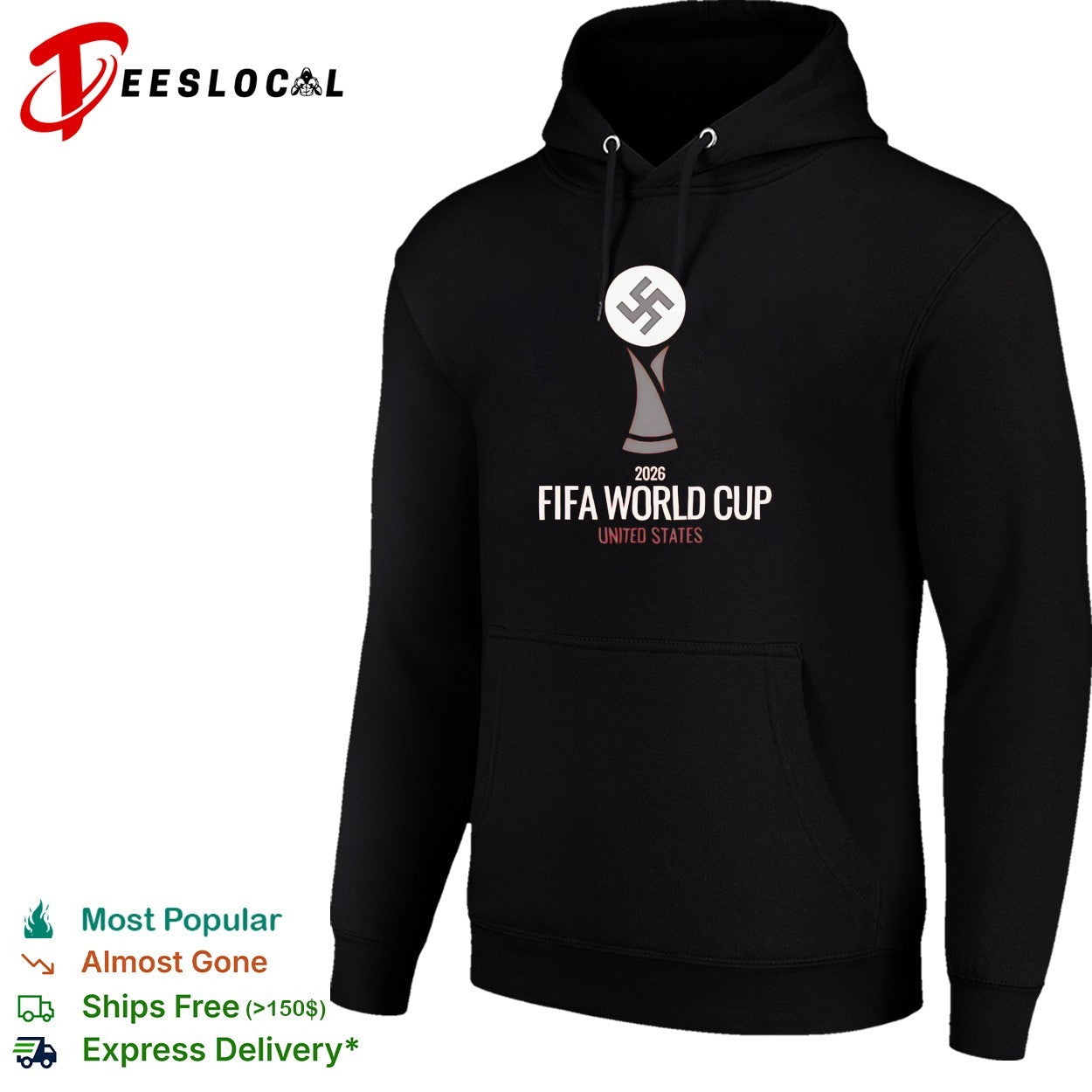 FIFA World Cup 2026 United States political protest satirical red shirt