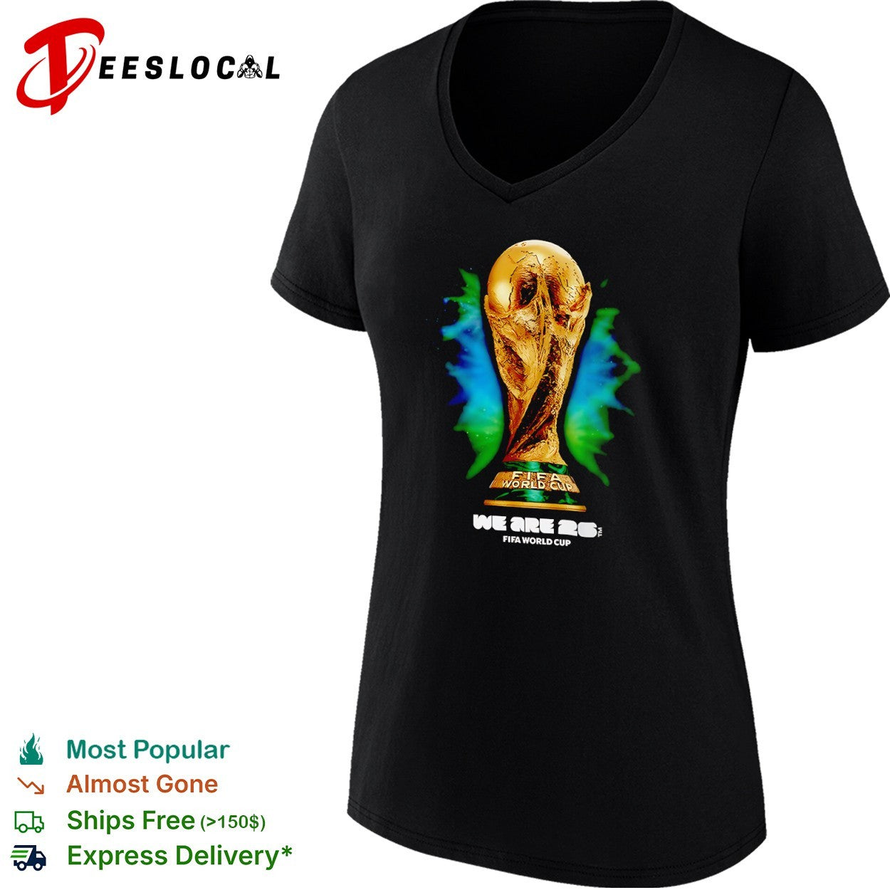 FIFA World Cup 26 Trophy We Are 26 FIFA World Cup Official Tournament Event shirt