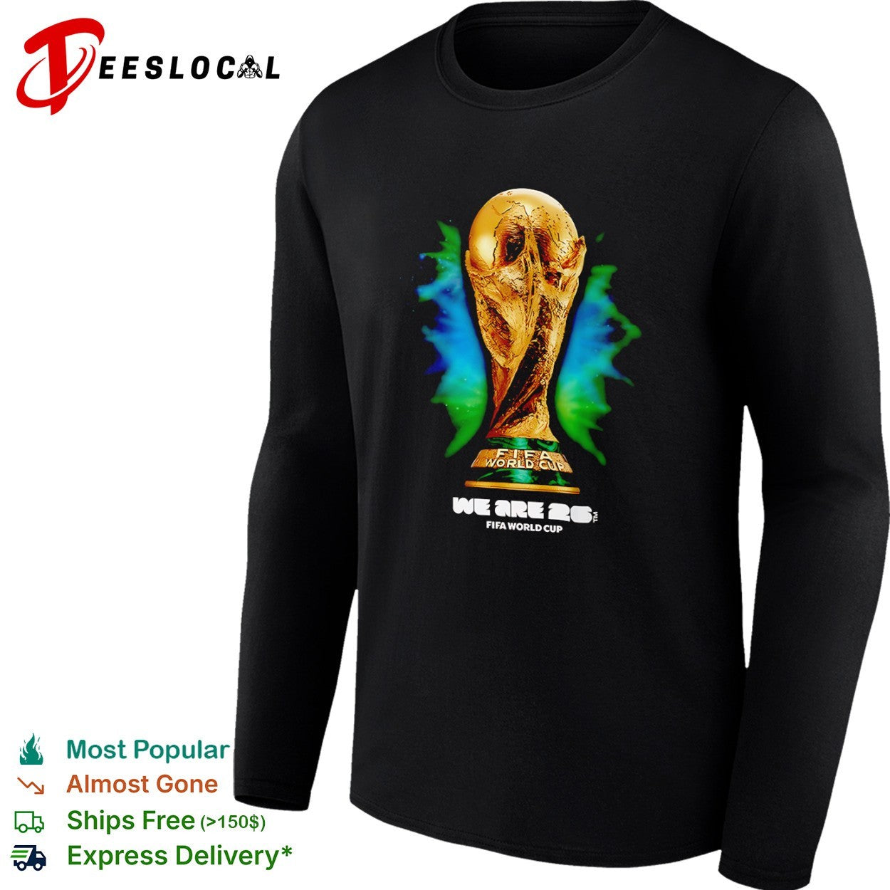 FIFA World Cup 26 Trophy We Are 26 FIFA World Cup Official Tournament Event shirt