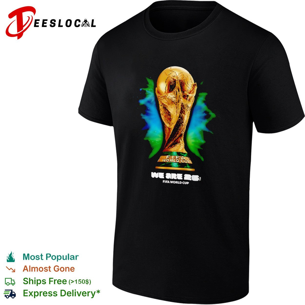 FIFA World Cup 26 Trophy We Are 26 FIFA World Cup Official Tournament Event shirt