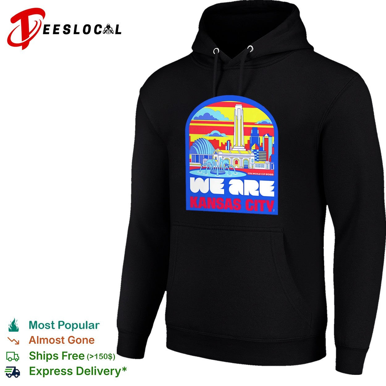 FIFA World Cup we are skyline Kansas City 2026 shirt