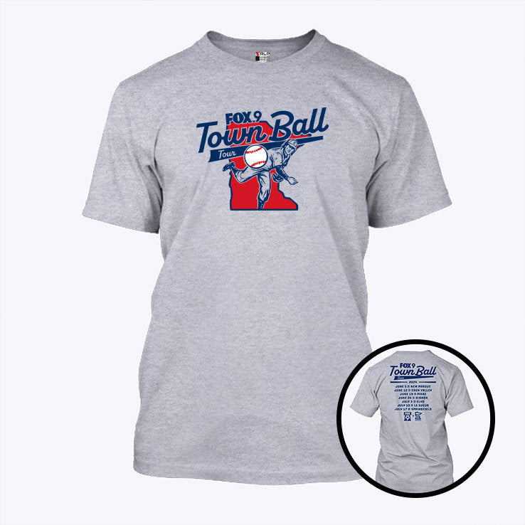 FOX 9 Town Ball Tour 2024 Minnesota T Shirt