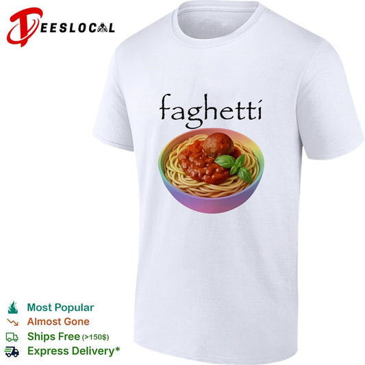 Faghetti gay Pride Month shirt