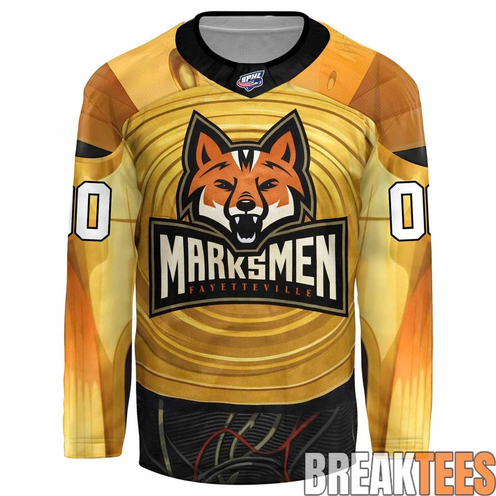 Fayetteville Marksmen x 2026 Star Wars Night Custom Hockey Jersey