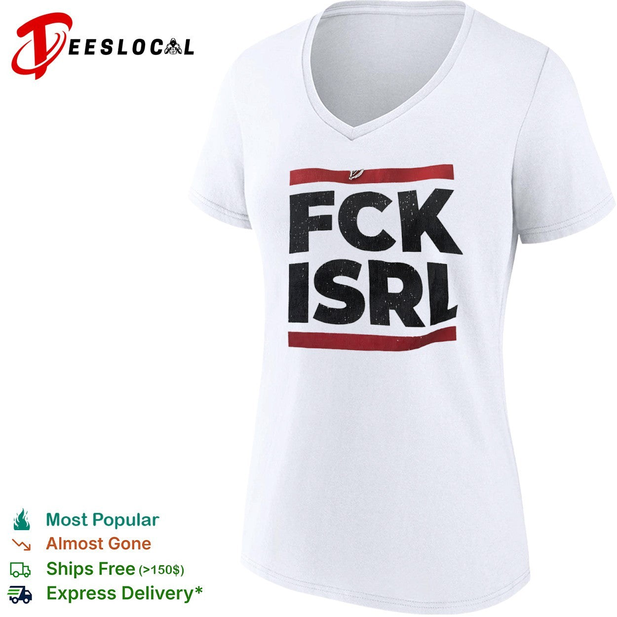 Fck Isrl Shirt