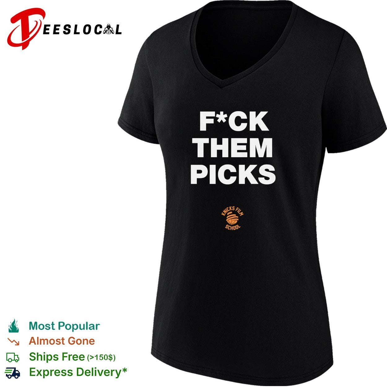 Fck Them Picks New York Knicks NBA Basketball shirt