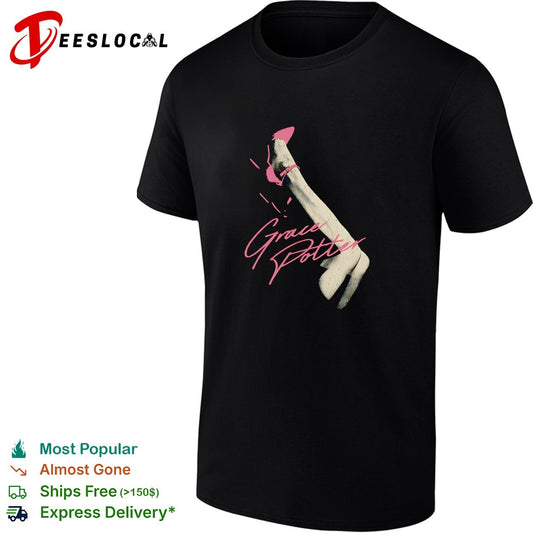 Female vocalist hand butterfly script signature elegant concert art shirt