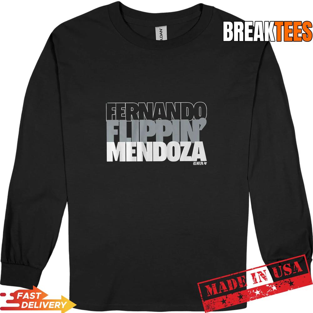 Fernando Flippin’ Mendoza NFLPA Shirt