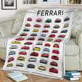 Ferrari Fleece Throw Blanket