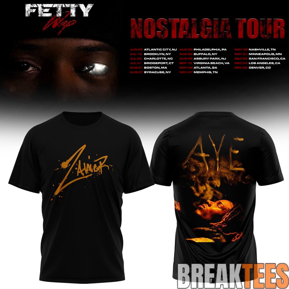 Fetty Wap Nostalgia Tour 2026 Shirt